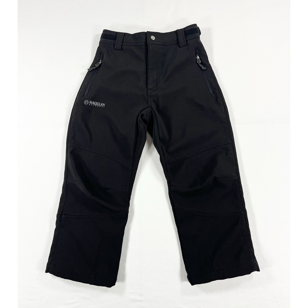 Magellan Outdoors Youth S Black Softshell Ski Snow Pants Snowboard Insulated